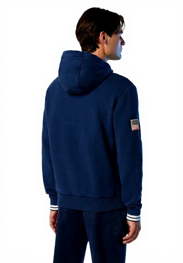 NORTH SAILS Archiv-Sweatshirt Kapuzenpullover Bio-Baumwolle