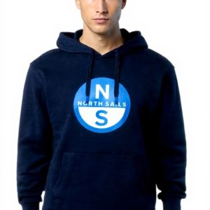 North Sails Hoodie Herren Baumwolle Langarm Modell 691258