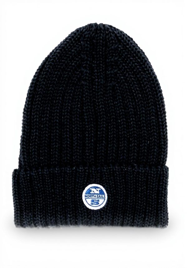 NORTH SAILS Herren Beanie recycelter Polyester Strickdesign