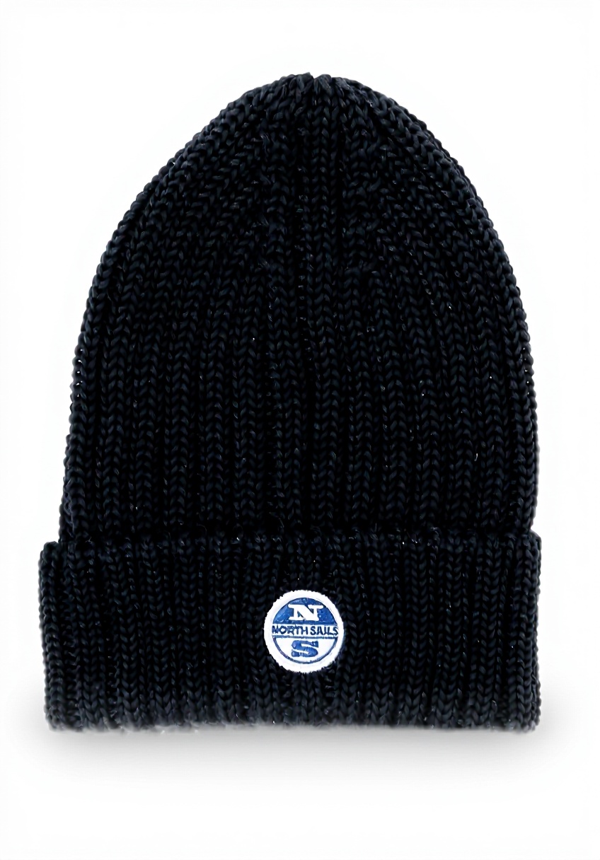 NORTH SAILS Herren Beanie recycelter Polyester Strickdesign
