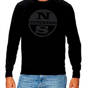 NORTH SAILS Herren Sweatshirt Bio-Baumwolle Rundhals