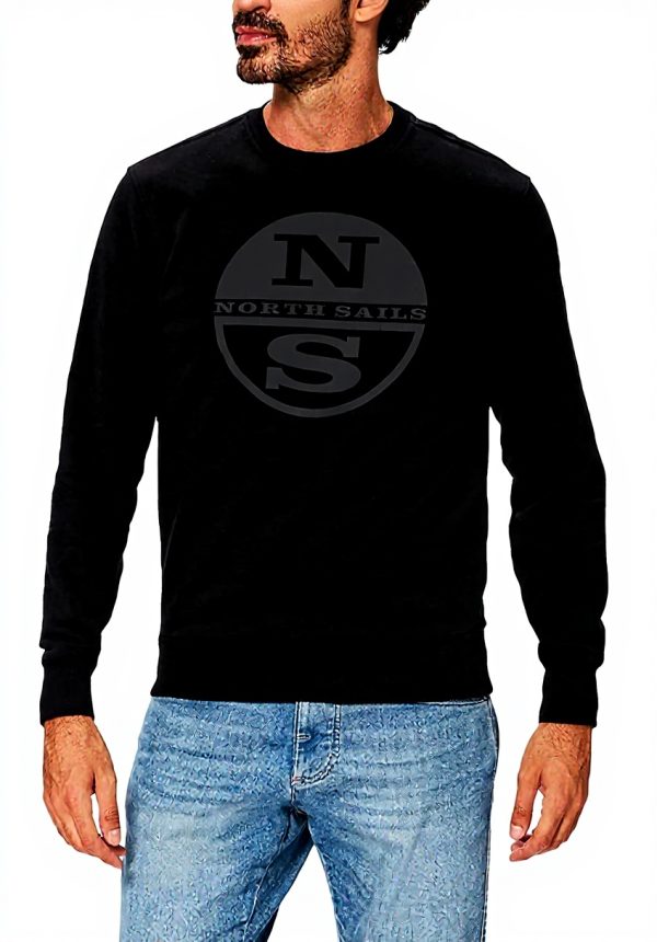 NORTH SAILS Herren Sweatshirt Bio-Baumwolle Rundhals