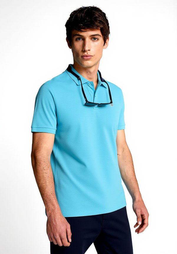 NORTH SAILS Herren Polohemd Logo Baumwolle Kurzarm