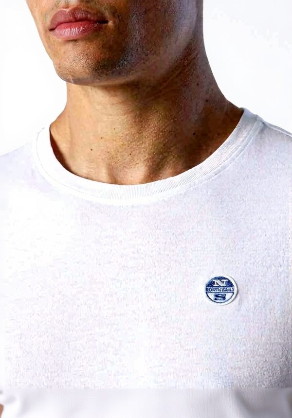NORTH SAILS Herren T-Shirt Logo Baumwolle Kurzarm