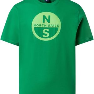 NORTH SAILS Herren T-Shirt Bio-Baumwolle Kurzarm Grün-0