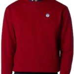 NORTH SAILS Logo Sweatshirt Herren Rot modisch bequem-0