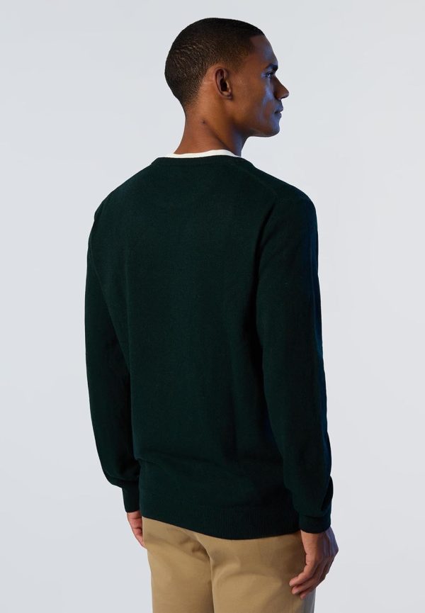 North Sails Pullover recyceltes Kaschmir Herren Strickjacke-7