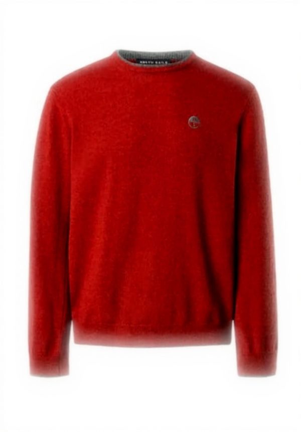 NORTH SAILS Pullover Rundhalsausschnitt gesticktes Logo