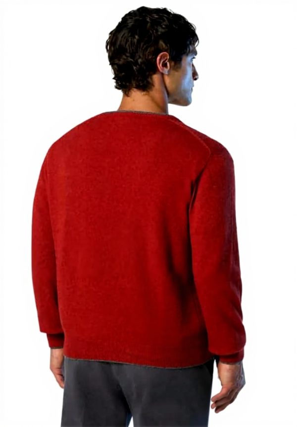 NORTH SAILS Pullover Rundhalsausschnitt gesticktes Logo