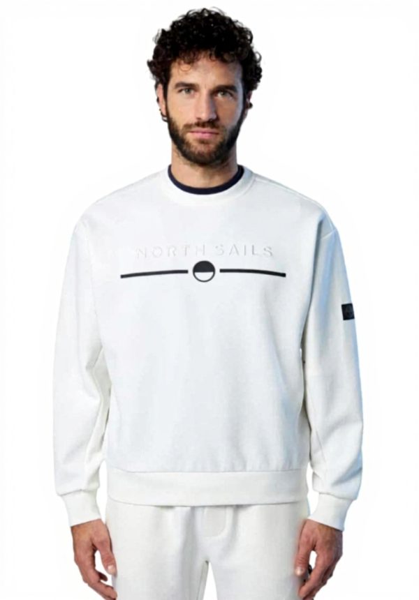 NORTH SAILS Sweatshirt Herren recycelt Rundhalsausschnitt