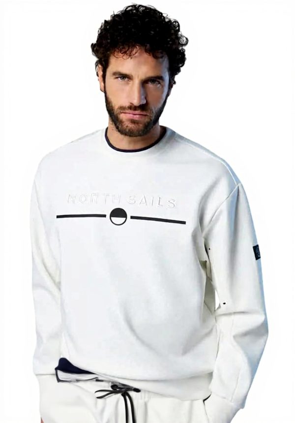 NORTH SAILS Sweatshirt Herren recycelt Rundhalsausschnitt