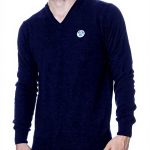 North Sails Pullover Herren Grün Wollpullover Strickjacke