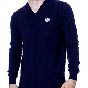 North Sails Pullover Herren Grün Wollpullover Strickjacke