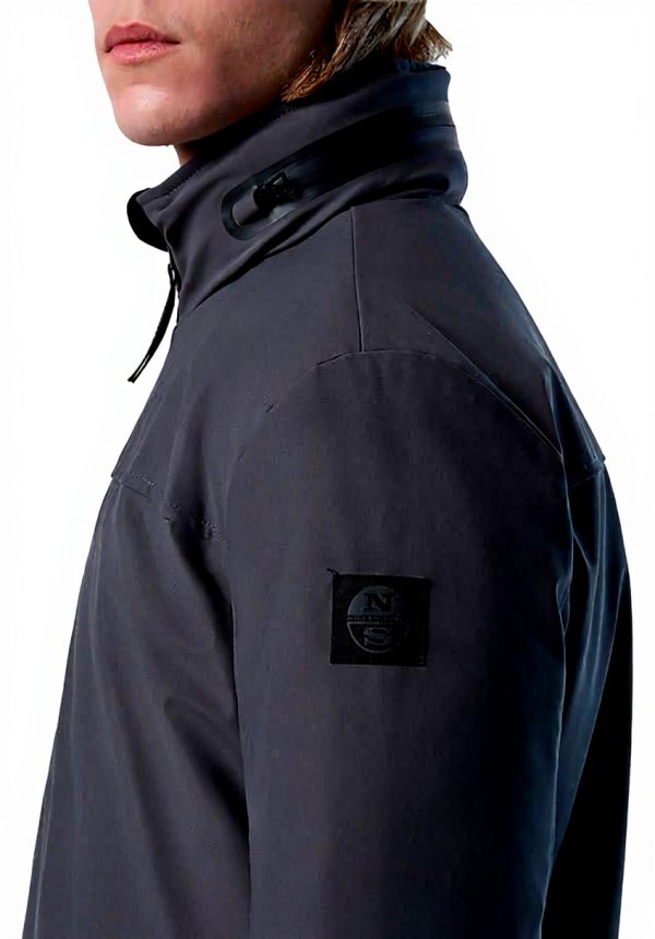 North Tech Sailor Jacke Herren Funktionsjacke Kapuze