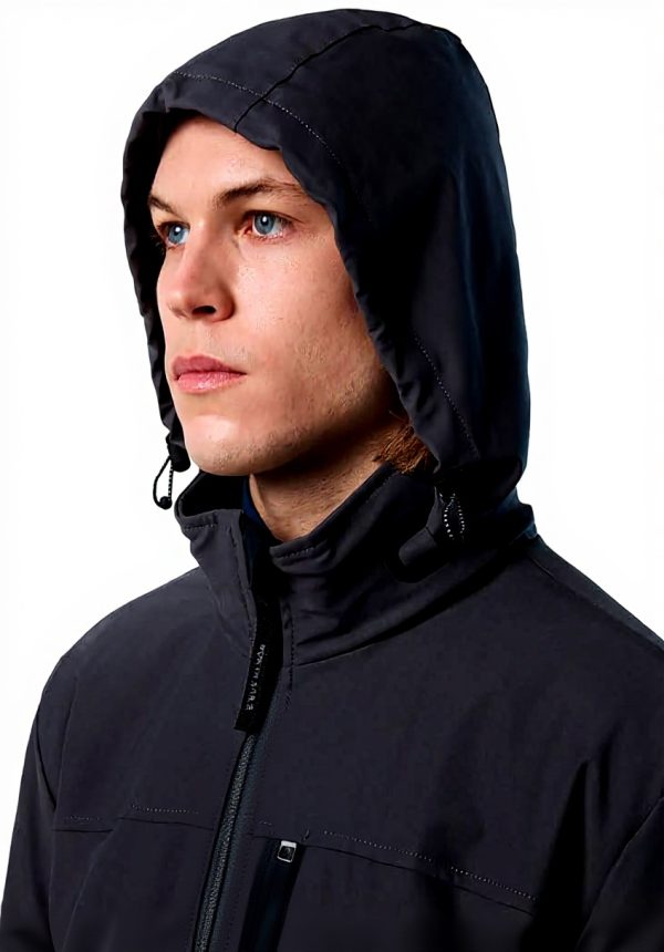 North Tech Sailor Jacke Herren Funktionsjacke Kapuze