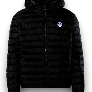 NORTH SAILS Herren Daunenjacke Kapuze Reißverschlusstaschen