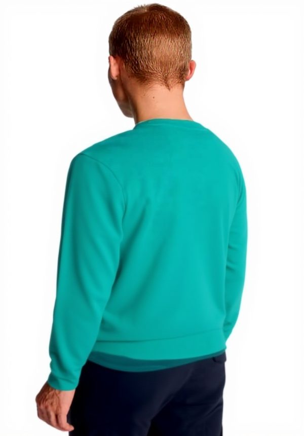 NORTH SAILS Herren Sweatshirt Baumwolle Maxi-Logo Emerald