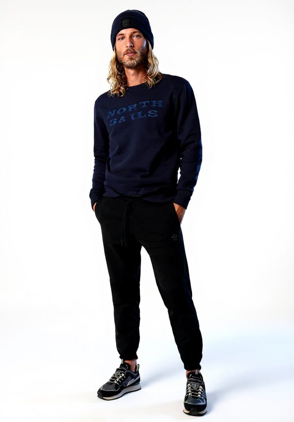NORTH SAILS Herren Sweatshirt Marineblau mit Grafik