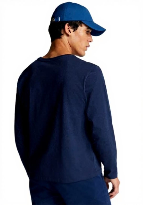 NORTH SAILS Herren T-Shirt Marineblau Baumwolljersey Langarm