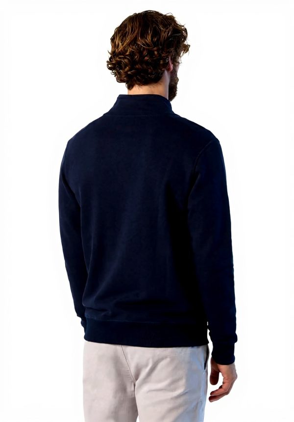 NORTH SAILS Herren Sweatshirt Reißverschluss Marineblau