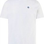 NORTH SAILS Herren T-Shirt Bio-Baumwolle Weiß 4XL