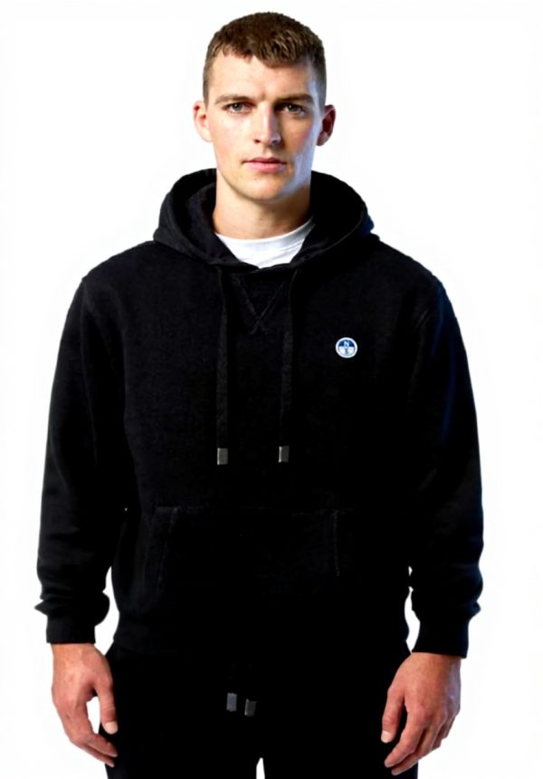 North Sails Hoodie Logo Kapuzenpullover Langarm Herren