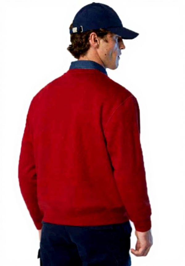 NORTH SAILS Logo Sweatshirt M Herren Hoodie Rot
