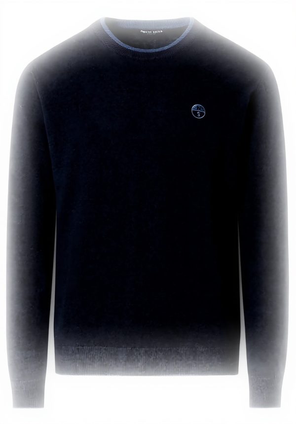 North Sails Pullover Herren blau italienische Qualität