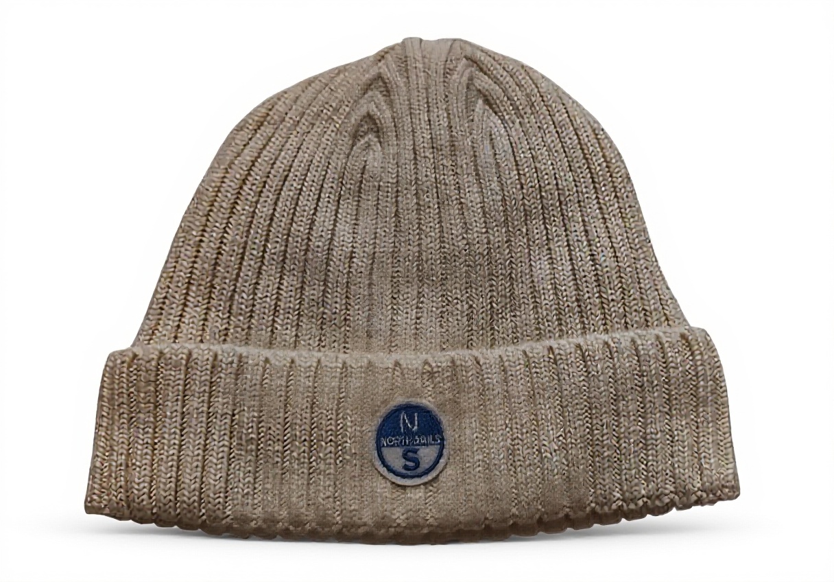 Strickmütze North Sails Fleecefutter cremeweiß Unisex
