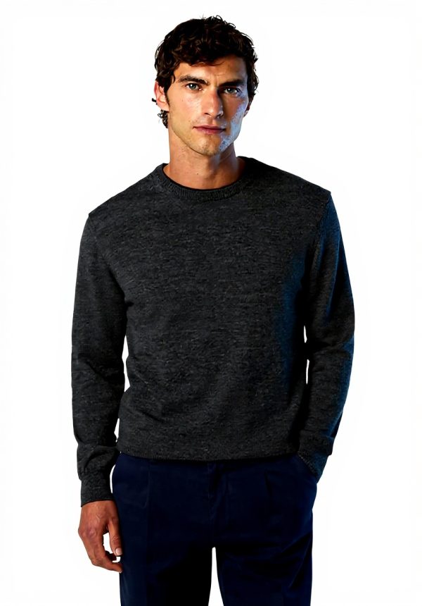 NORTH SAILS Pullover Wolle Rundhalsausschnitt Herren