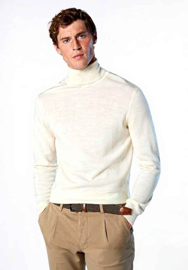 NORTH SAILS Rollkragenpullover Wolle Herren Strickjacke