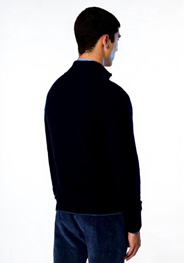 NORTH SAILS Strickjacke Kaschmir Mischung Reißverschluss