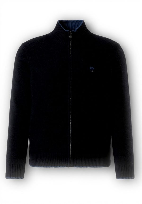 NORTH SAILS Strickjacke Kaschmir Mischung Reißverschluss