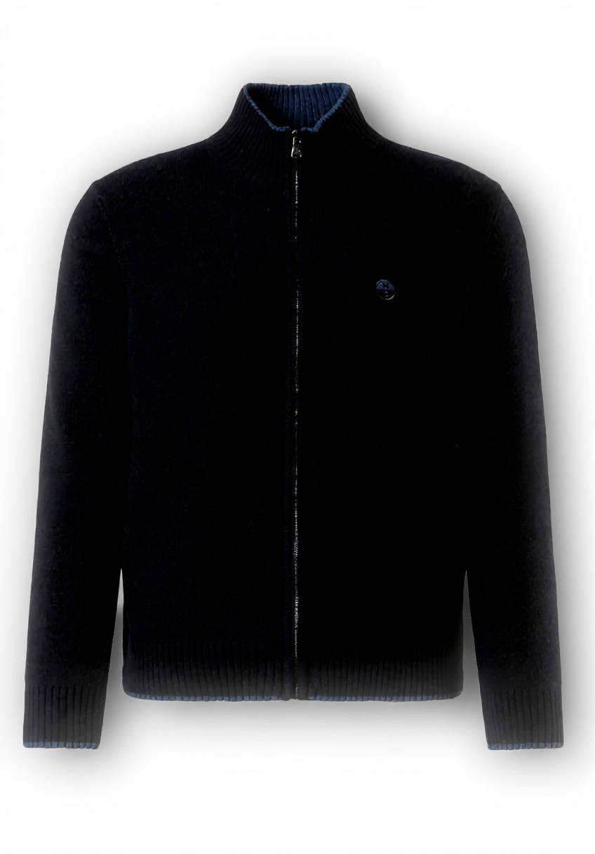 NORTH SAILS Strickjacke Kaschmir Mischung Reißverschluss