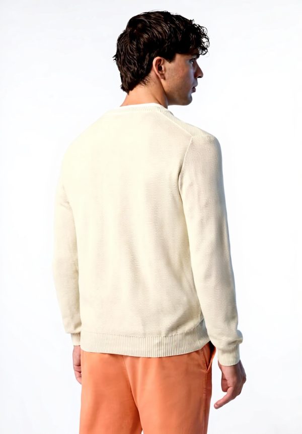North Sails Sweatshirt Beige Baumwolle Herren Freizeit