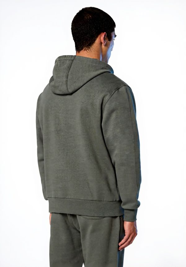 NORTH SAILS Hoodie Herren Baumwolle Grau Big Logo 691094