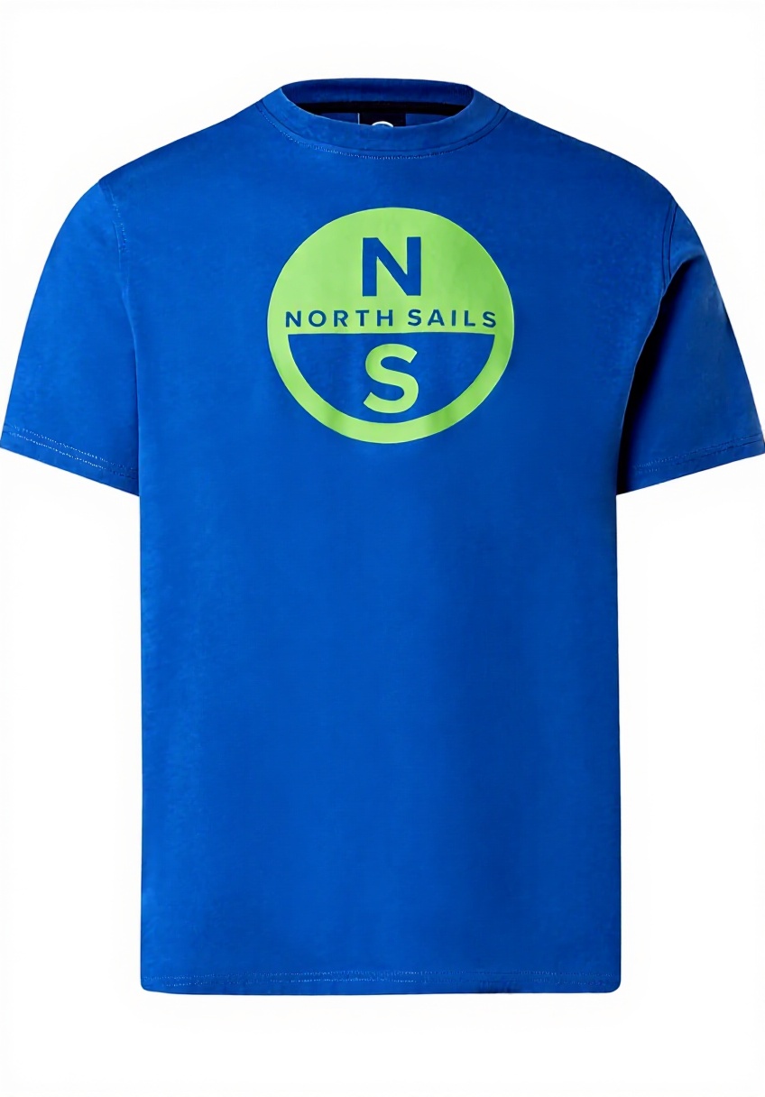 NORTH SAILS T-Shirt Maxi-Logo Bio-Baumwolle Herren