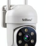 Srihome Überwachungskamera WLAN 1080P Nachtsicht Heim-0