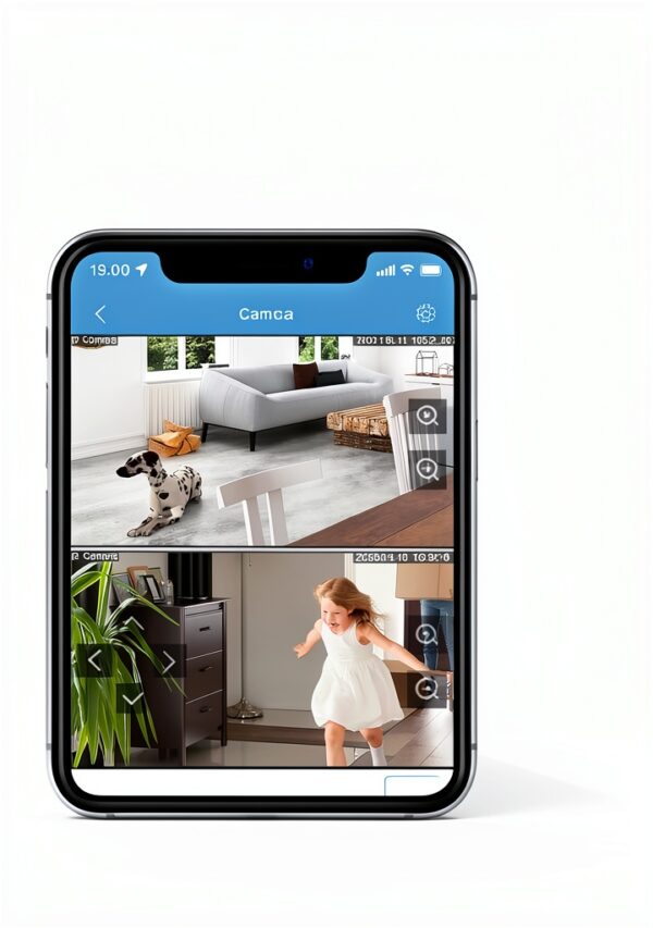 GENBOLT WLAN Überwachungskamera 360 Grad Bewegungserkennung-1
