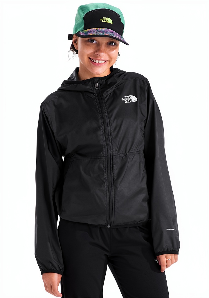 The North Face Herrenjacke in TNF BLACK im Outdoor-Einsatz