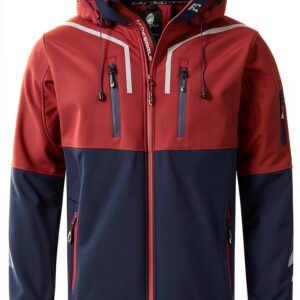 Rock Creek Herren Softshelljacke wasserabweisend winddicht-0