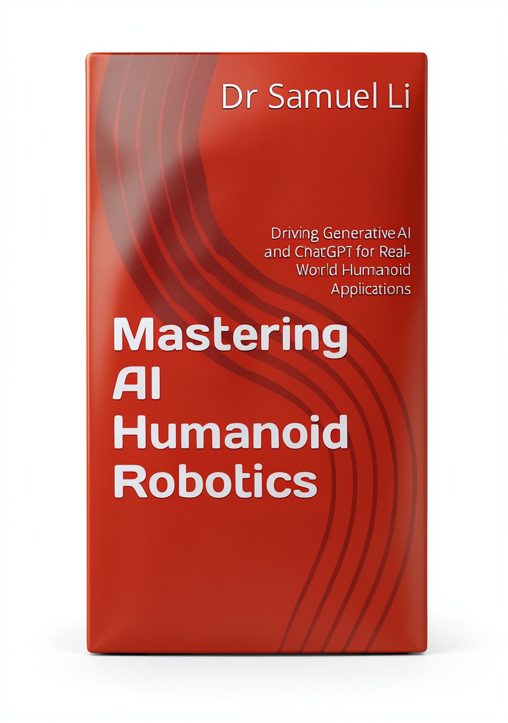 Anhub Robotics Buch Cover mit humanoider Roboterillustration