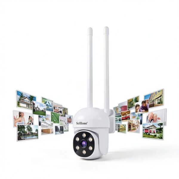 Srihome Überwachungskamera WLAN 1080P Nachtsicht Heim-11