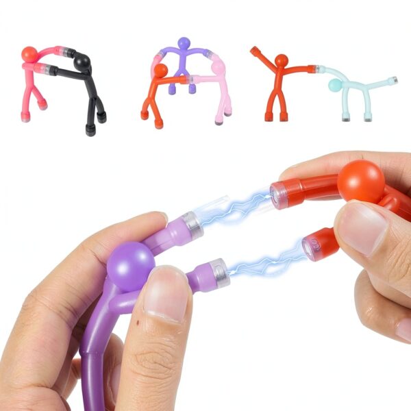 Mikqky Magnete Spielzeug Gummifigur Kinder Lernspielzeug-2