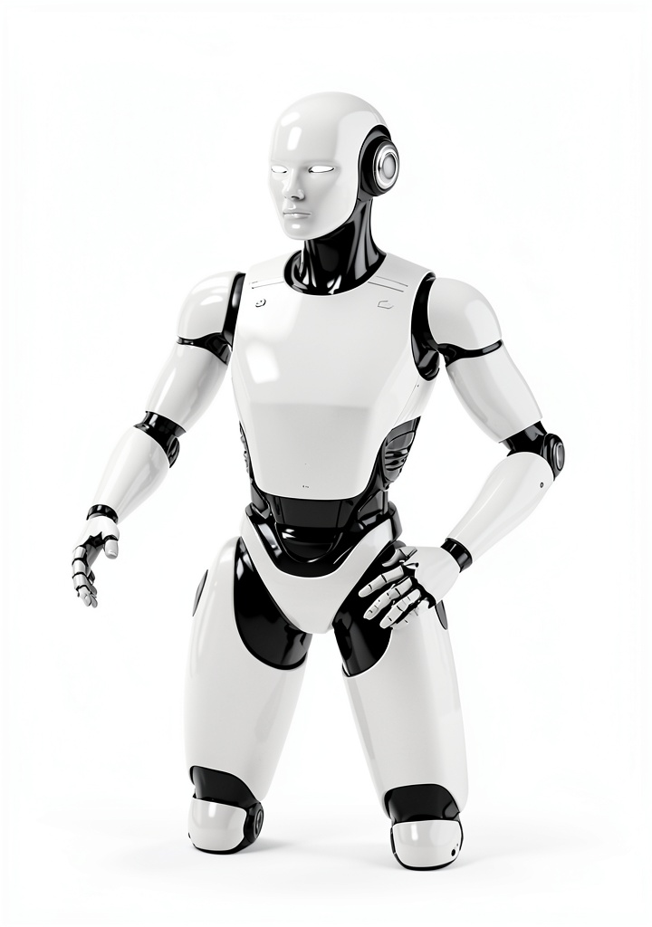 Humanoid Robotic Systems Engineering Buchcover mit Robotik-Illustration
