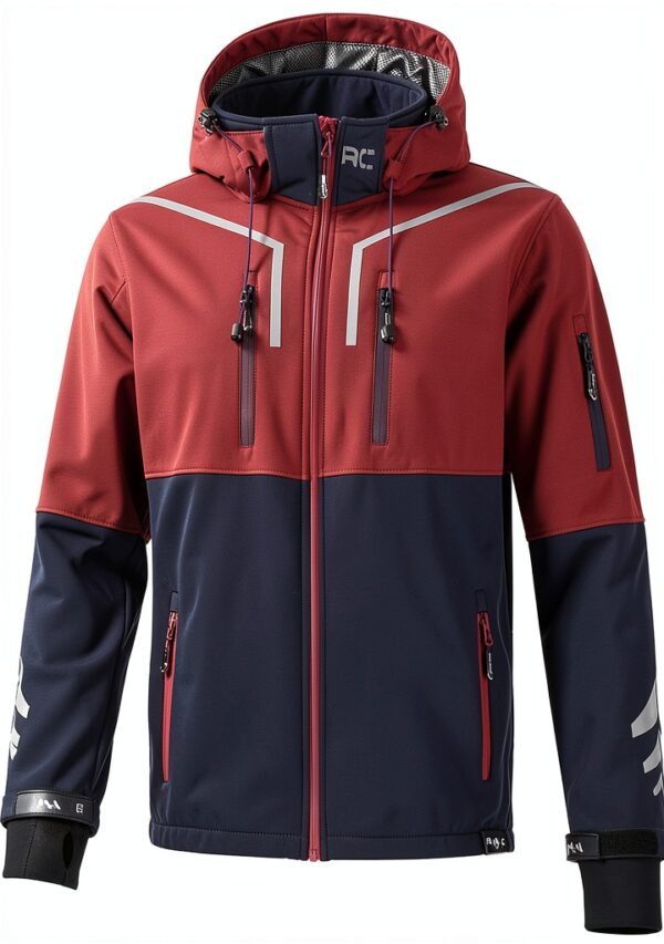 Rock Creek Herren Softshelljacke wasserabweisend winddicht-1