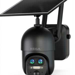 XEGA 4G Solarkamera Außenbereich 355 Grad Nachtsicht-0