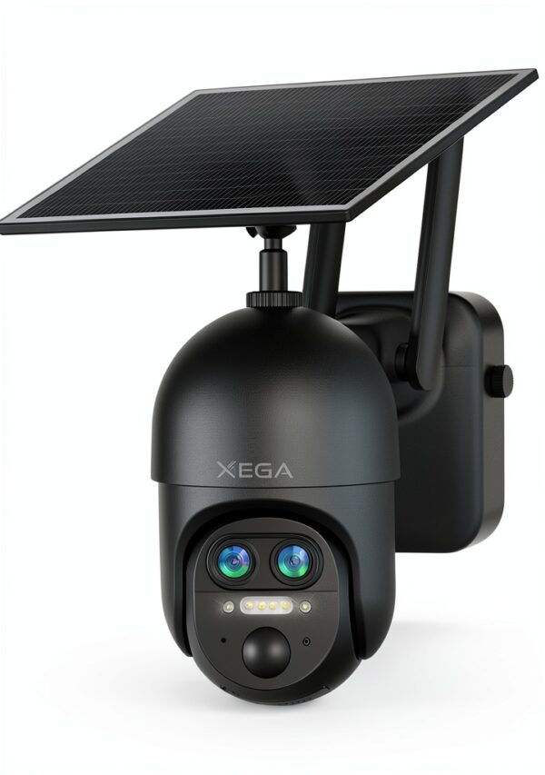 XEGA 4G Solarkamera Außenbereich 355 Grad Nachtsicht-0