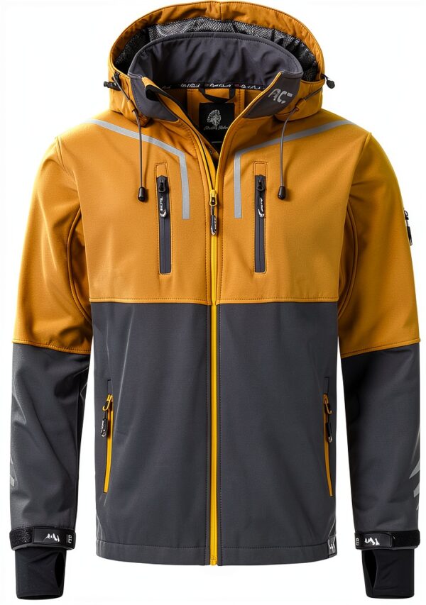 Rock Creek Herren Softshelljacke wasserabweisend winddicht-0