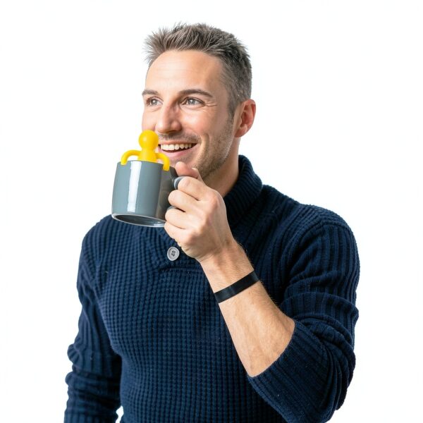 Teesieb Edelstahl lustig wiederverwendbar Teefilter für-5